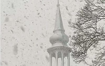 Schneetreiben in Hamburg !