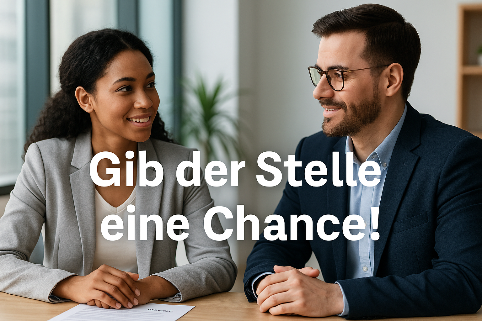 Gib jeder Stellenanzeige eine echte Chance – warum sich ein Gespräch fast immer lohnt